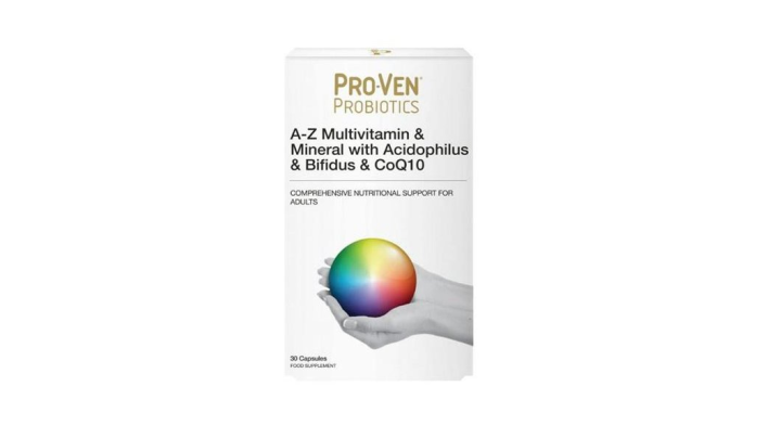 Proven Probiotics A-z Multivitamin&Mineral with Friendly Bacteria & CoQ10 30caps