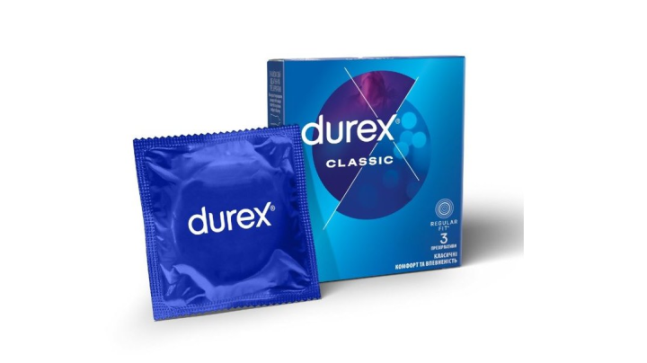 Durex Classic 3 Condoms
