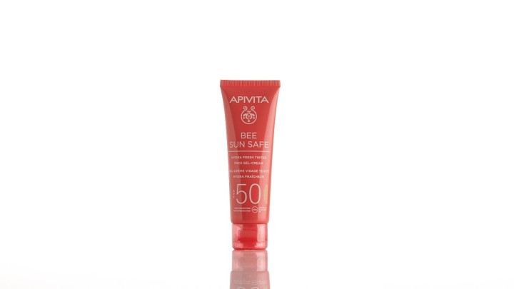 Apivita Bee Sun Safe Hydra Fresh Tinted Face Gel-Cream Spf50 50ml