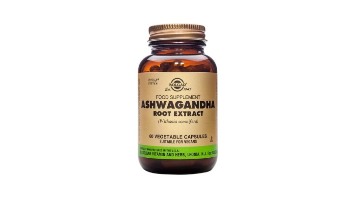 Solgar Ashwagandha Root Extract (Withania Somnifera) 60 Vegetarian Capsules