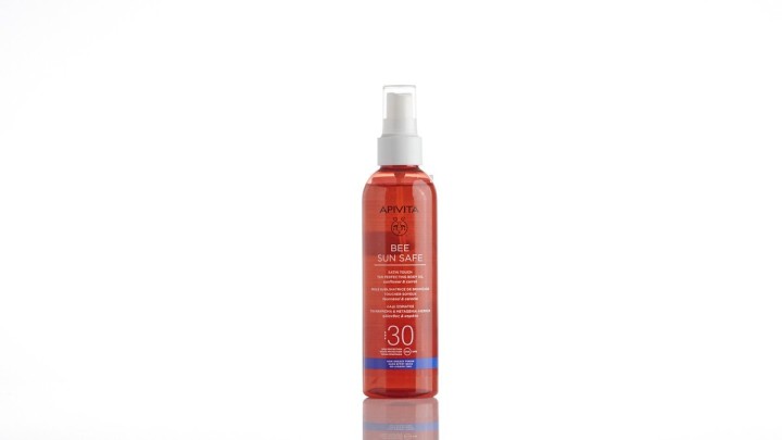 Apivita Bee Sun Safe Tan Perfecting Body Oil Spf30 200ml