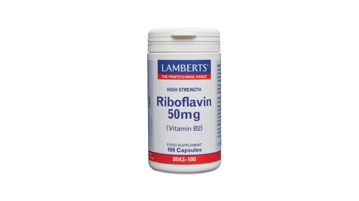 Lamberts Riboflavin 50mg 100caps
