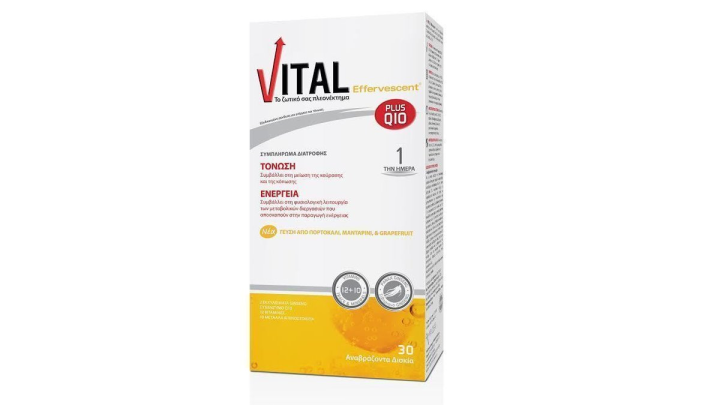 Vital Q10 Effervescent Tabs x30