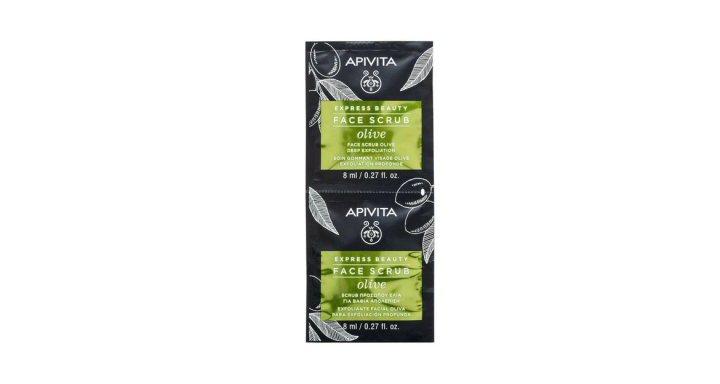 Apivita Express Exfoliating Scrub With Olive  2X8ml