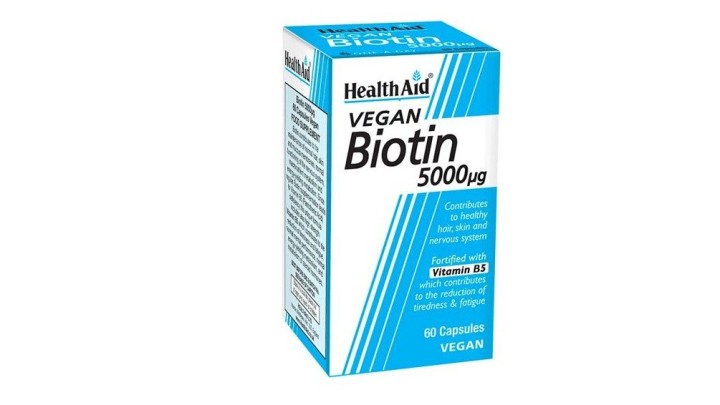 Health Aid Biotin 5000μg 60 Tablets