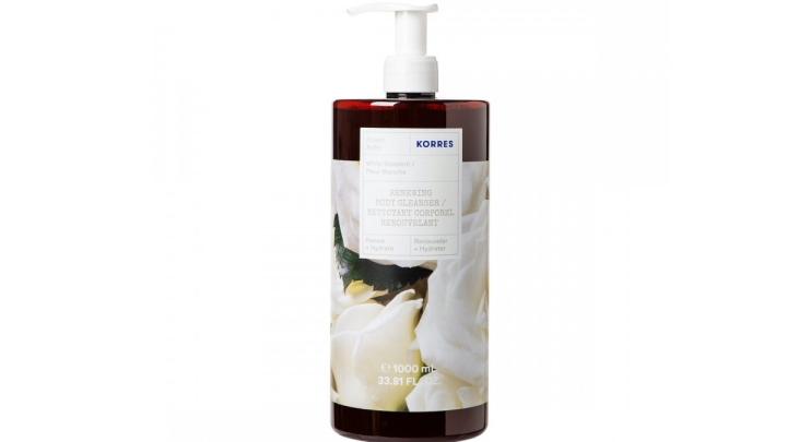 Korres White Blossom Renewing Body Cleanser 1000ml
