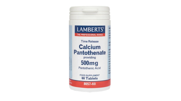 Lamberts Calcium Pantothenate 500mg 60tabs