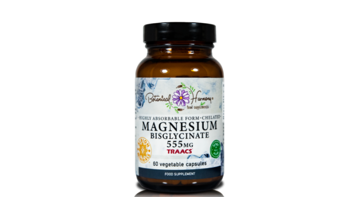 Botanical Harmony Magnesium Bisglycinate 555mg 60caps