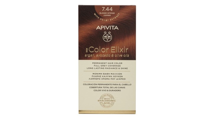 Apivita Hair Color Kit N7.44