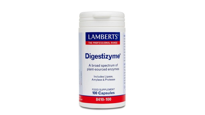 Lamberts Digestizyme (Plant-Sourced Enzymes)100 Capsules