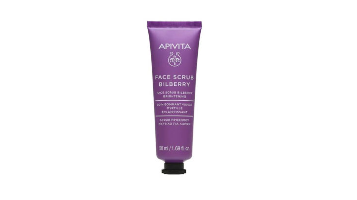 Apivita Face Scrub Bilberry 50ml