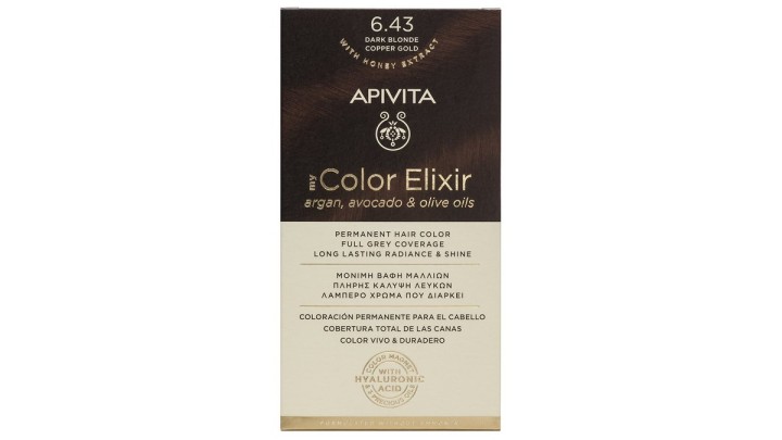Apivita Hair Color Kit N6.43