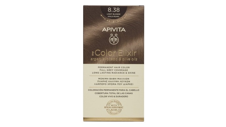 Apivita Hair Color Kit N8.38