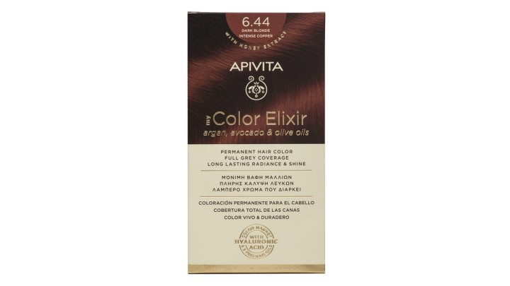 Apivita Hair Color Kit N6.44
