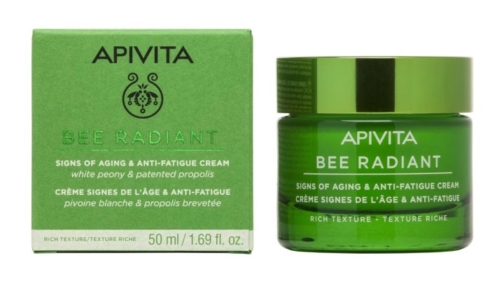 Apivita Bee Radiant Peony Rich Cream 50ml