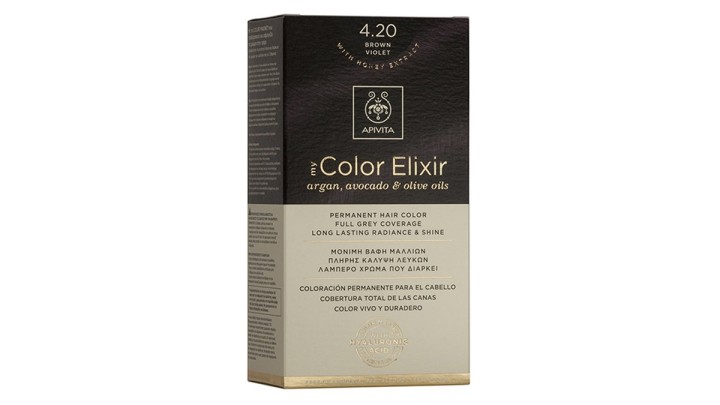 Apivita Hair Color Kit N4.20
