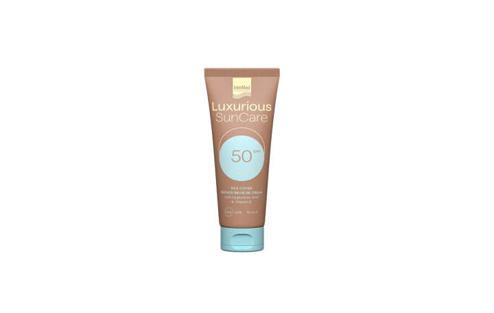 Luxurious SunCare Silk Cover Bronze Beige BB Cream spf50 75ml