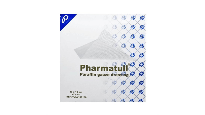 Pharmatull Paraffin Gauze Dressing 10x10