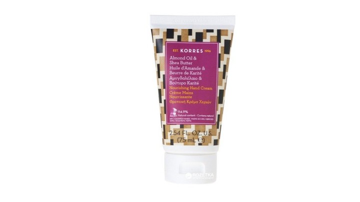 Korres Nourishing Hand Cream Almond Oil & Shea Butter 75ml