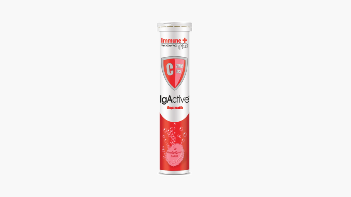 Igactive Immune Plus C+D3+Zinc 20Eff. Tablets