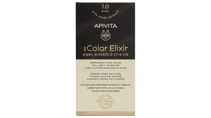Apivita Hair Color Kit N1.0