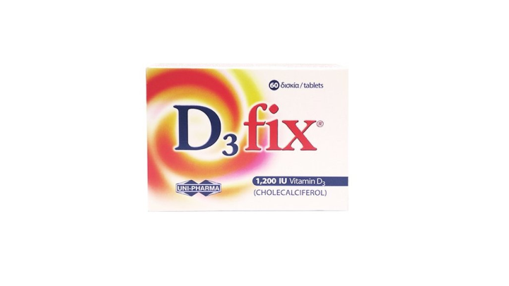 Uni-Pharma D3 Fix 1200 IU 60 tabs