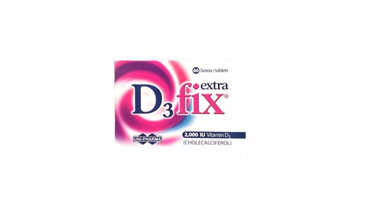 Uni-Pharma D3 Fix Extra 2000iu 60 tabs