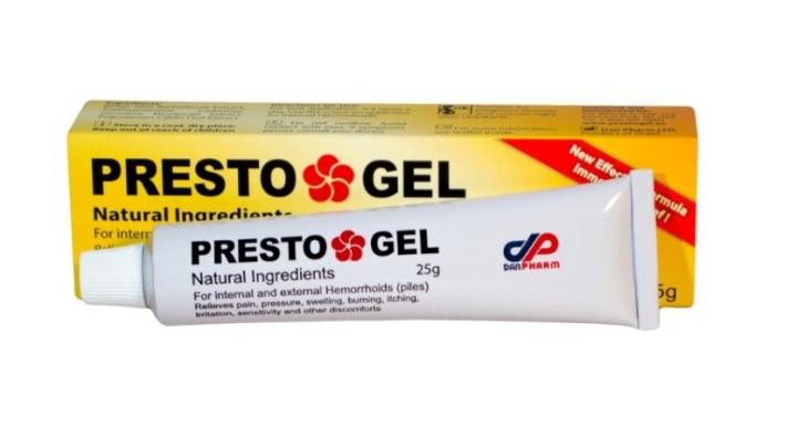 Presto Gel Ointment for Hemorrhoids 25g