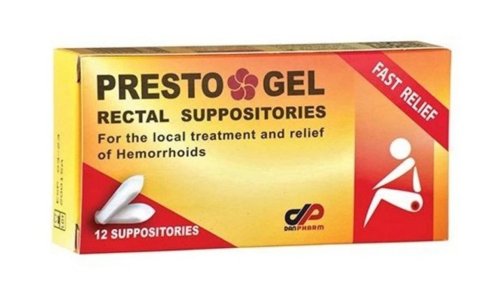 Presto Gel Suppositories 12 pcs