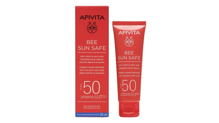 Apivita Bee Sun Safe Anti-Spot & Anti-Age Face Cream Spf50 50ml