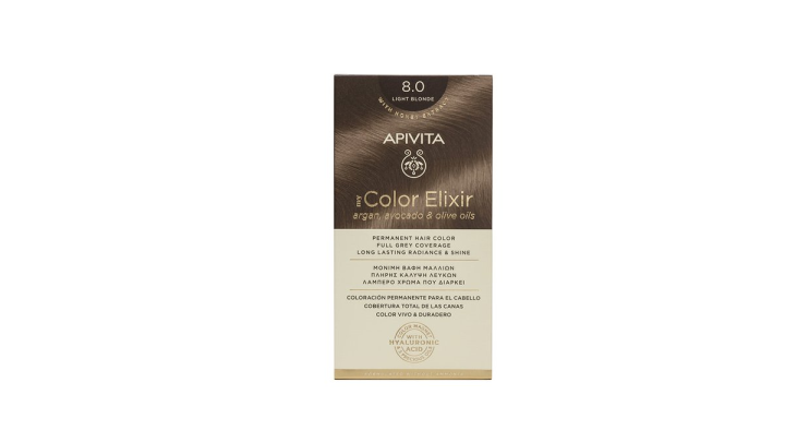 Apivita Hair Color Kit N8.0