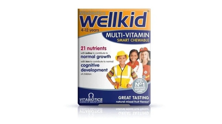 Vitabiotics Wellkid Multiv.Chew 30 Tabs