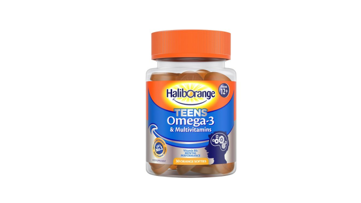 Haliborange Teens Omega-3 & Multivitamins 30 Orange Flavour Gummies