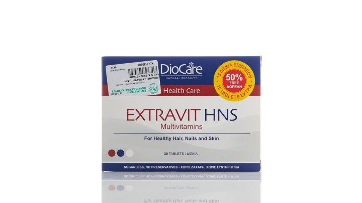 Diocare Extravit Hair Nails  And  Skin 30S