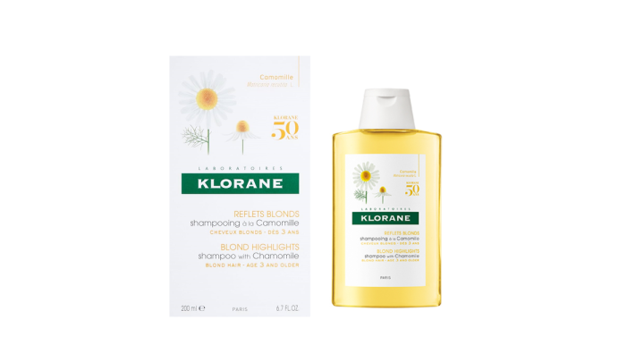 Klorane Blonde Highlights Shampoo with Chamomile 200ml