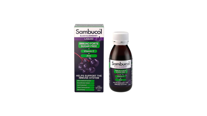 Sambucol ImmunForte Sugar Free Liquid 120ml
