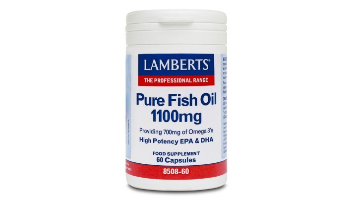 Lamberts Pure Fish Oil 1100 mg 60 Caps