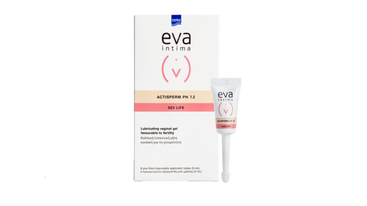 Eva Actisperm Lubricating Vaginal Gel 6x5ml