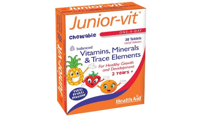 Health Aid Junior Vit Chewable 30 Tabs