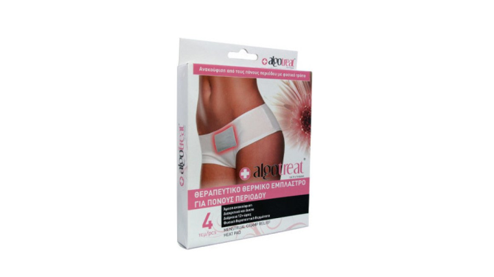 Algotreat Menstrual Cramp Relief Heat Pads x4
