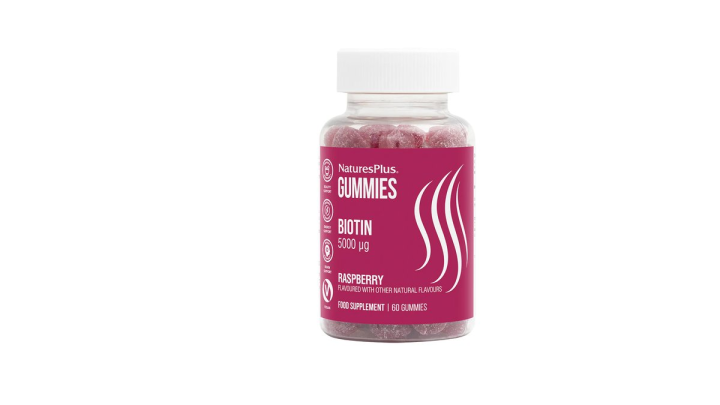 Natures Plus Biotin 5000mcg 60 Chewable Gummies