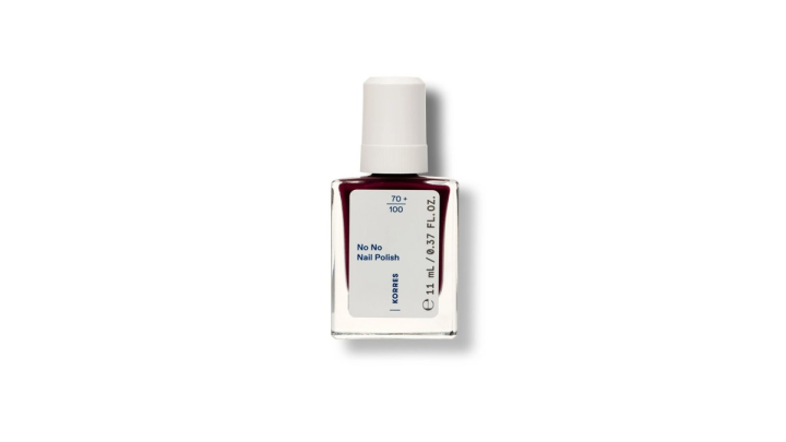 Korres No No Nail Polish - Burgundy Red 59 11ml