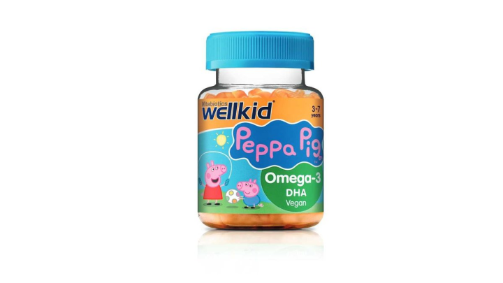 Wellkid Peppa Pig Omega-3 DHA 30 Soft Jellies