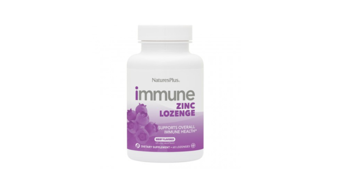 Natures Plus Immune Zinc 60 Lozenges