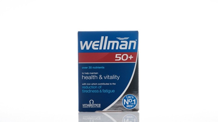 Vitabiotics Wellman 50+ 30 Tabs