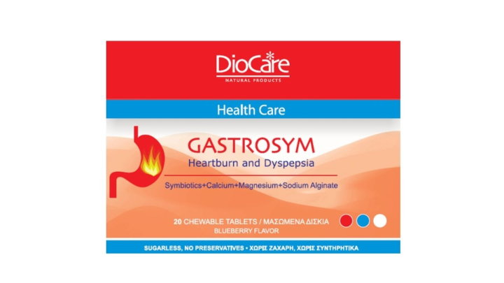 Diocare Gastrosym Chewable Tablets x20
