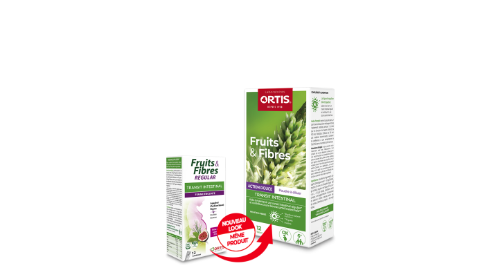 Ortis Fruit & Fiber Sticks 12X10g