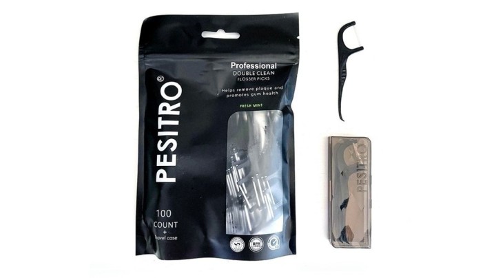 Pesitro Flossers Double Clean Floss 100pcs