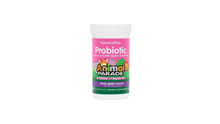Natures Plus Animal Parade Probiotic 30 Chewable Tablets
