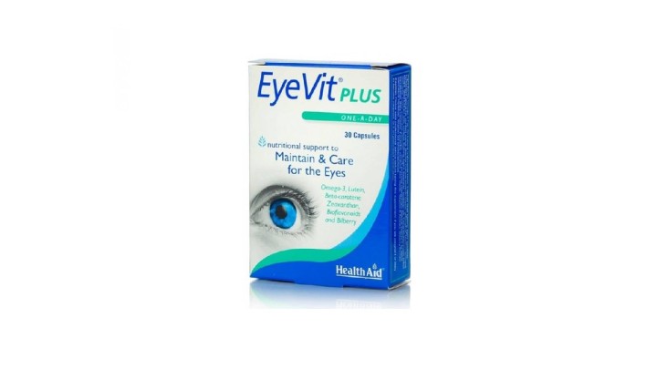 Health Aid EyeVit Plus 30 Capsules